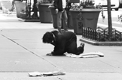 Homeless : Street Life : New York : Personal Photo Projects : Photos : Richard Moore : Photographer